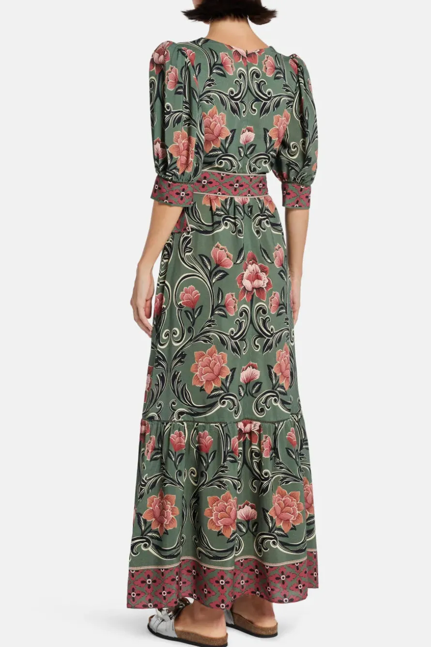 Arabesque Floral Maxi Dress