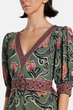 Arabesque Floral Maxi Dress