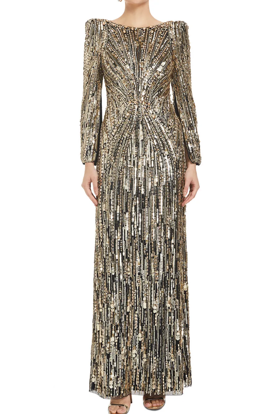 Avalon Embellished Evening Gown