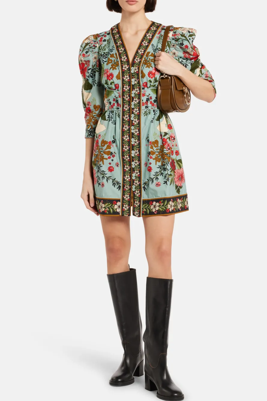 Beauty Bouquet Mini Dress