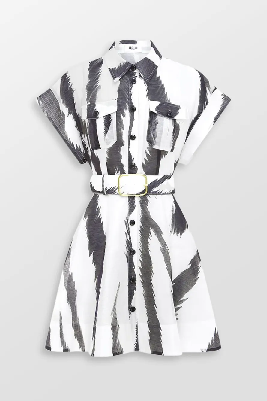 Billie Pocket Shirt Mini Dress