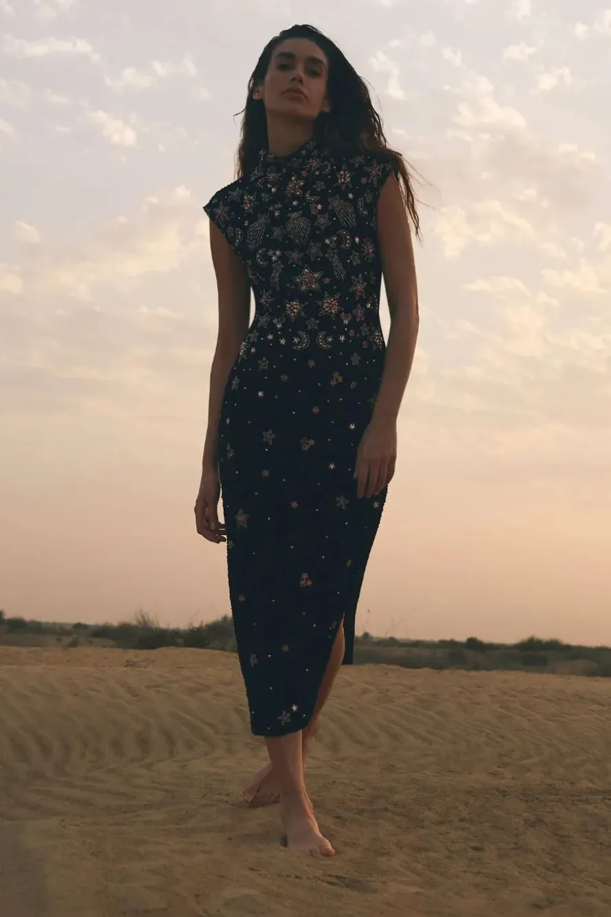 Blake Midi Evening Dress