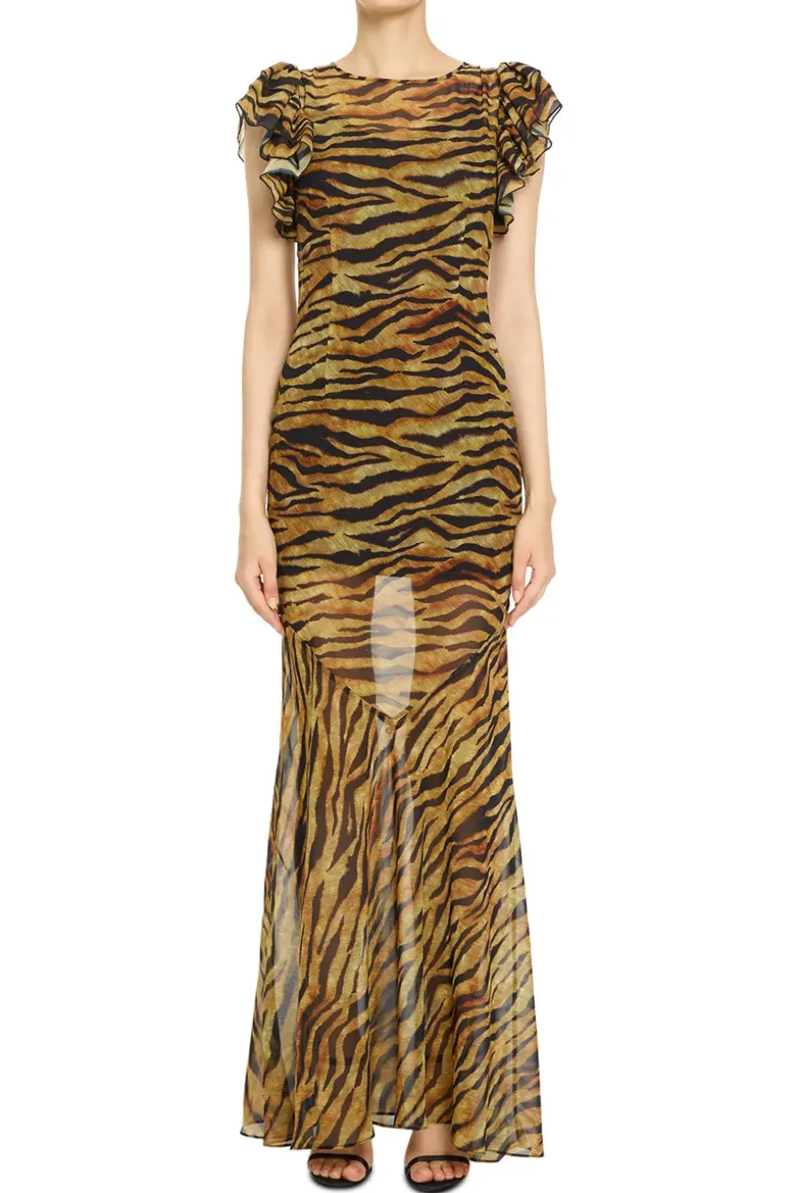 Bougainvillea Maxi Dress