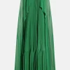 Chiffon Cape Evening Dress