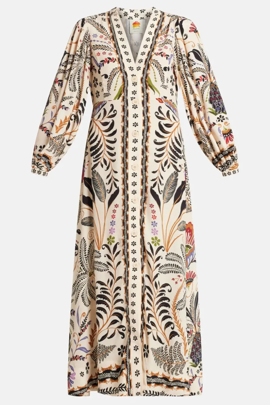 Classic Nature Maxi Dress