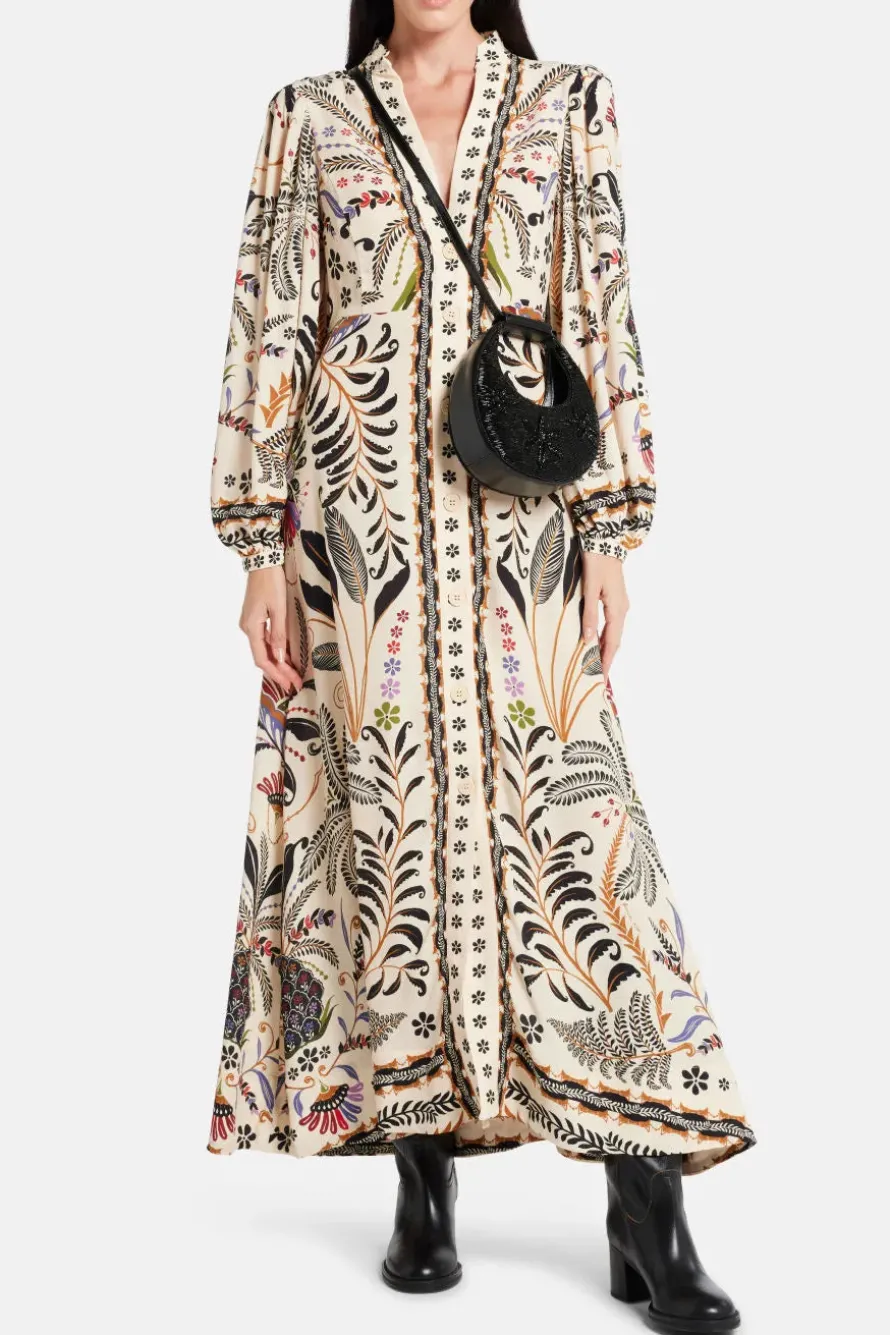 Classic Nature Maxi Dress
