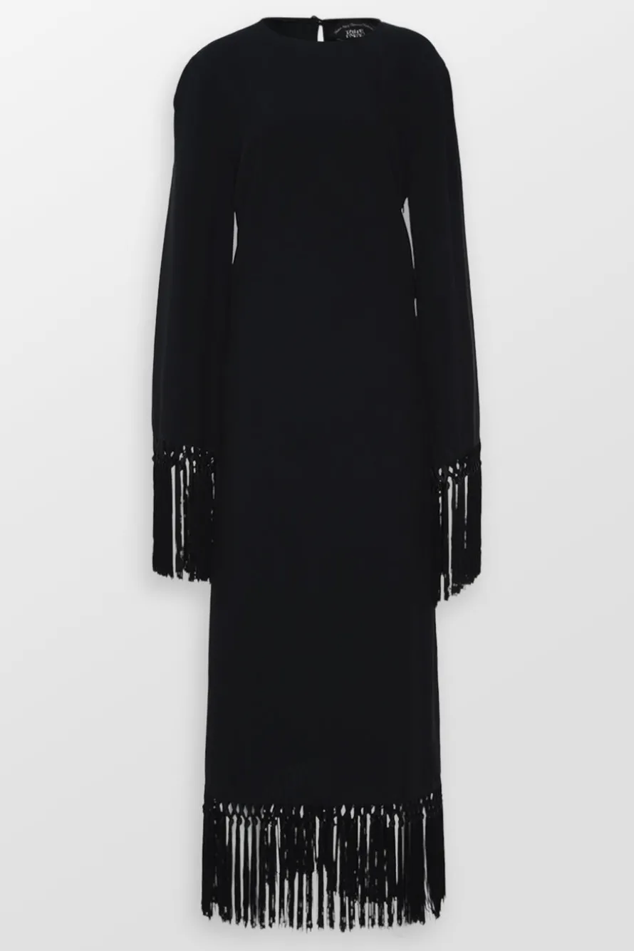 Claudia Fringe Maxi Dress