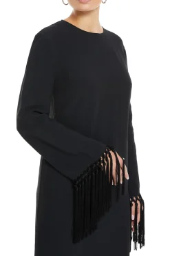 Claudia Fringe Maxi Dress