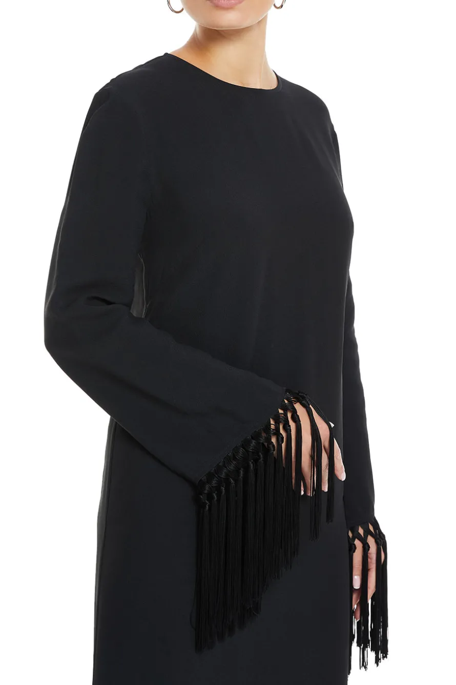 Claudia Fringe Maxi Dress