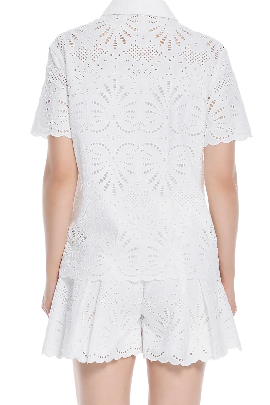 Cotton Embroidery Top