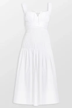 Cotton Midi Dress