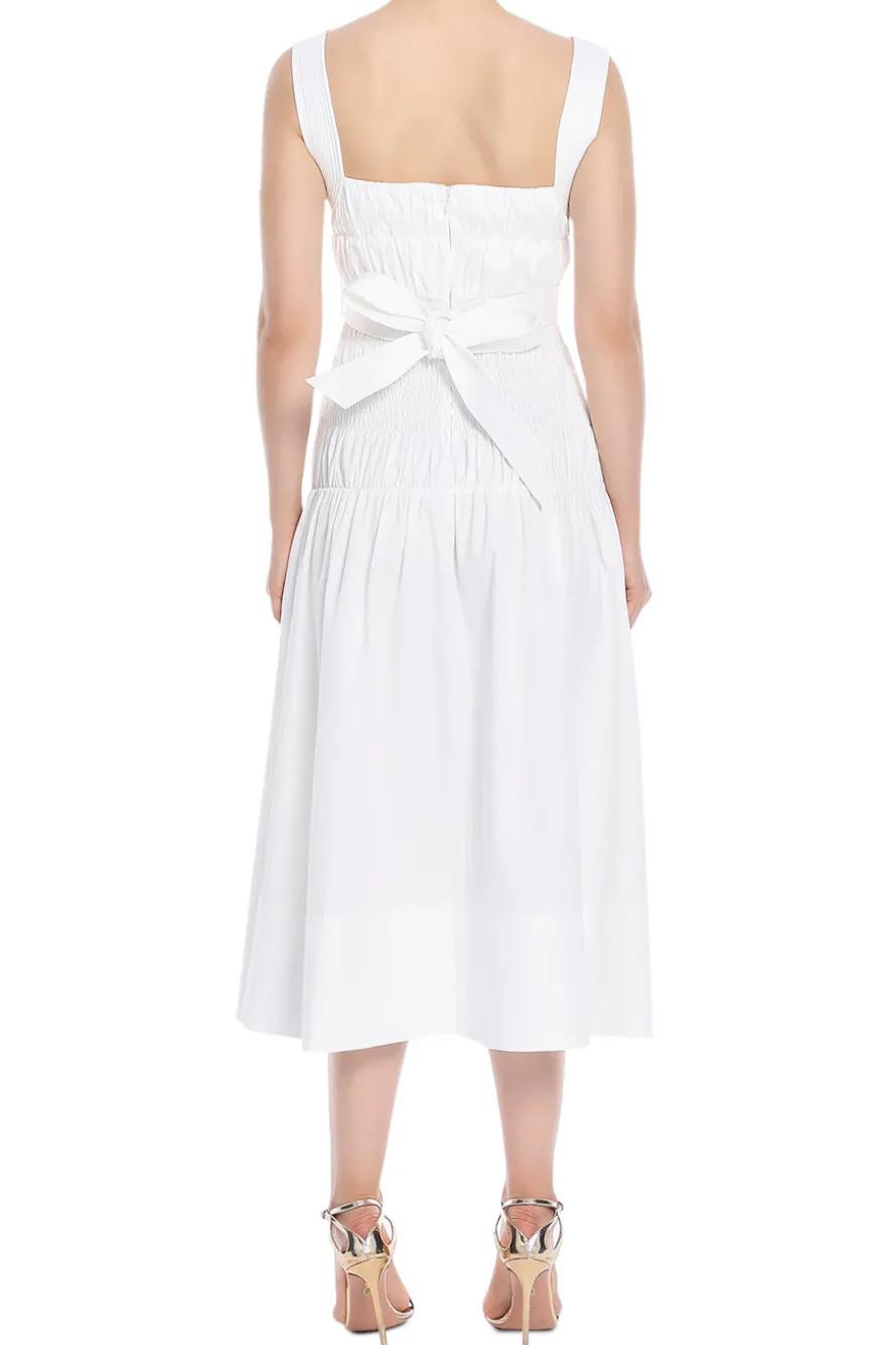 Cotton Midi Dress