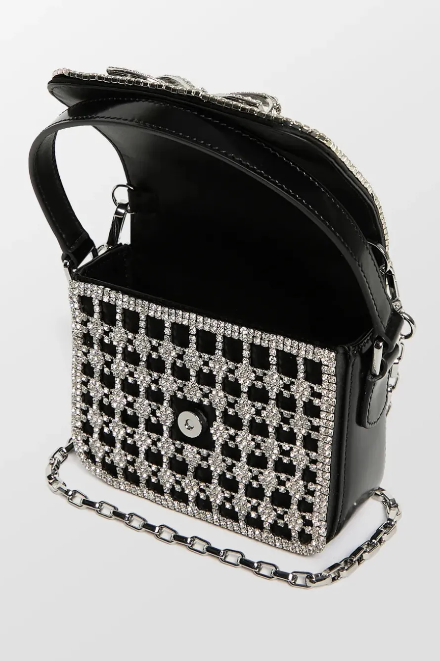 Crystal Bow Micro Bag