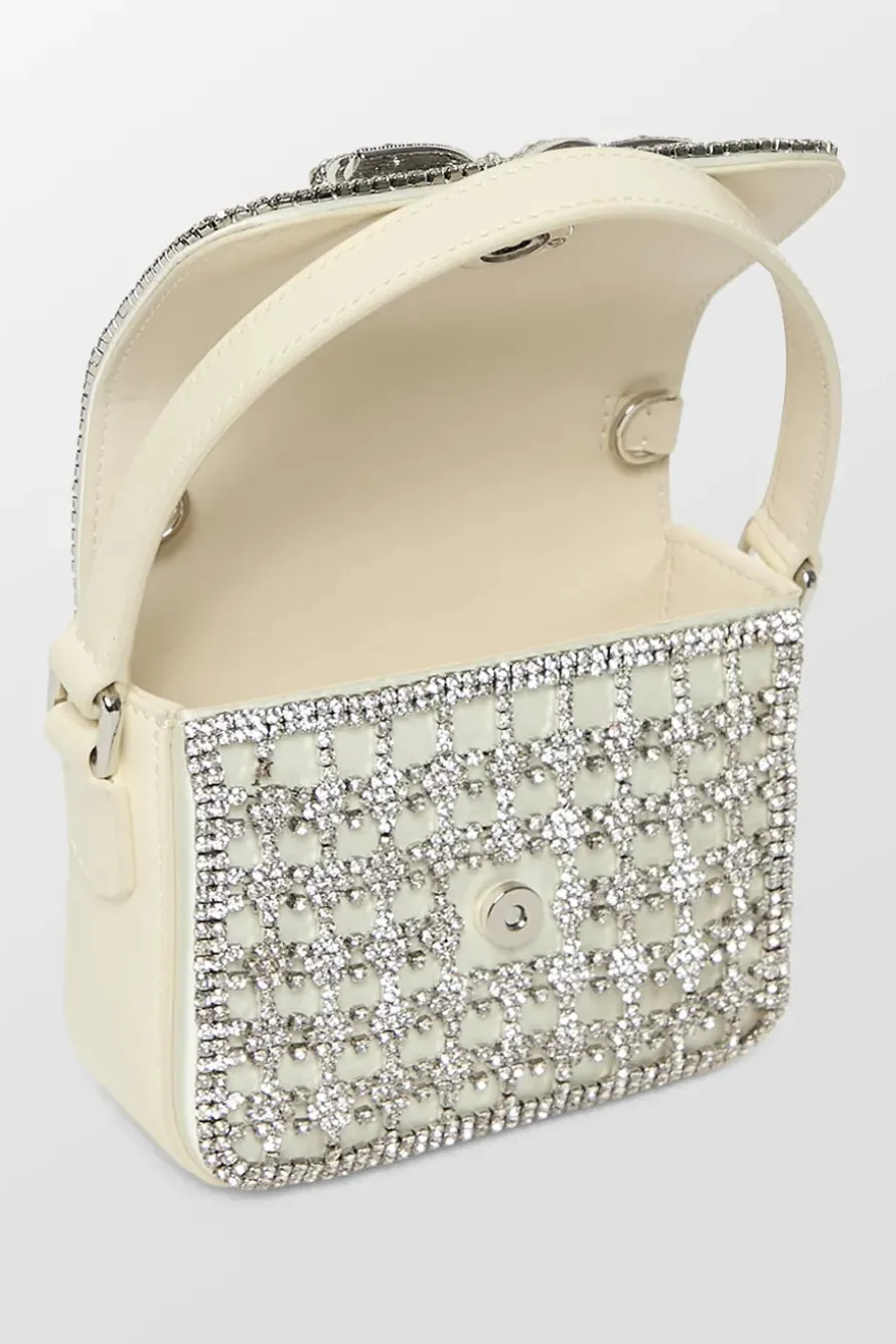 Crystal Bow Micro Bag