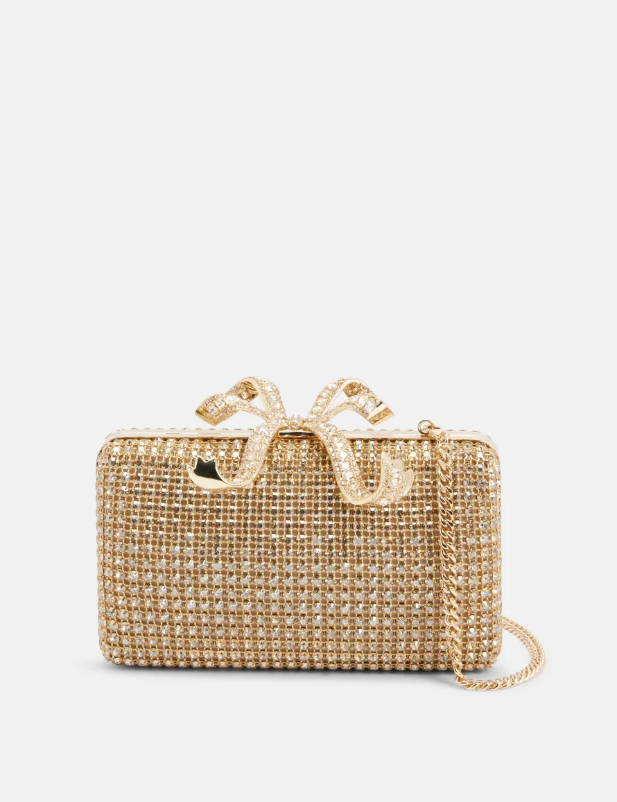 Crystal Box Clutch Bag