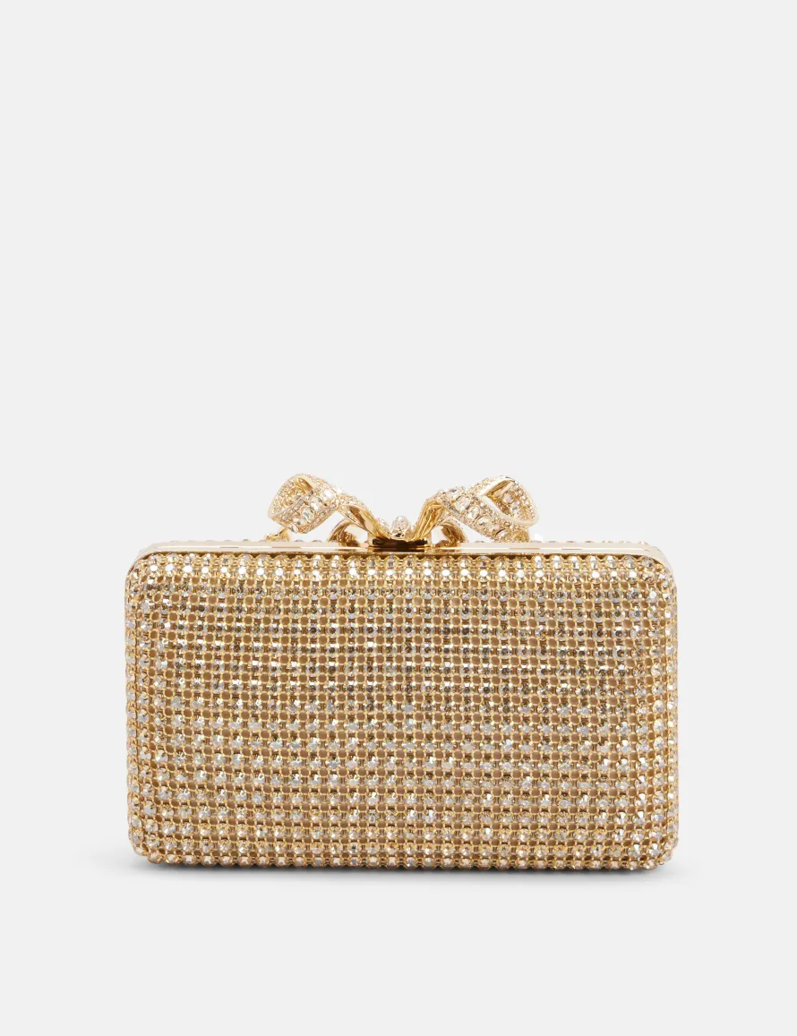 Crystal Box Clutch Bag