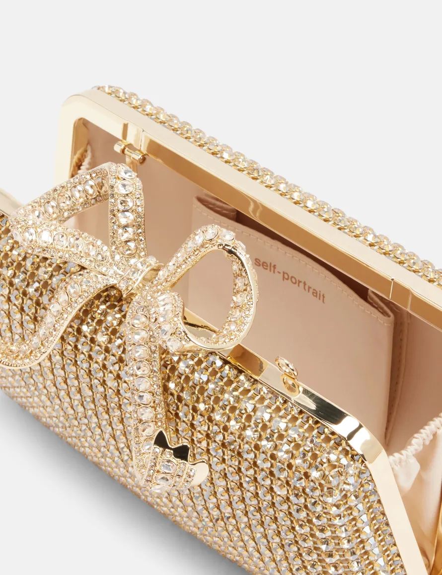 Crystal Box Clutch Bag