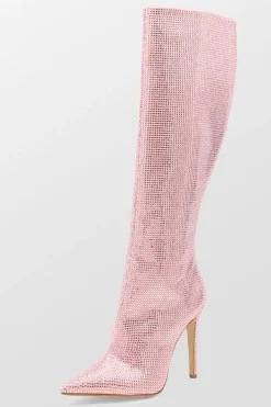 Crystal Embellished Boots