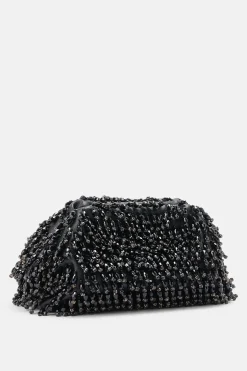 Crystal Embroidery Clutch Bag