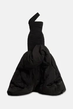 Draped Evening Gown