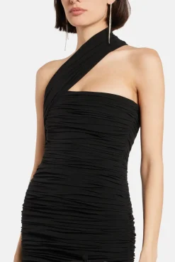 Draped Evening Gown