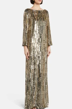 Eartha Embellished Evening Gown