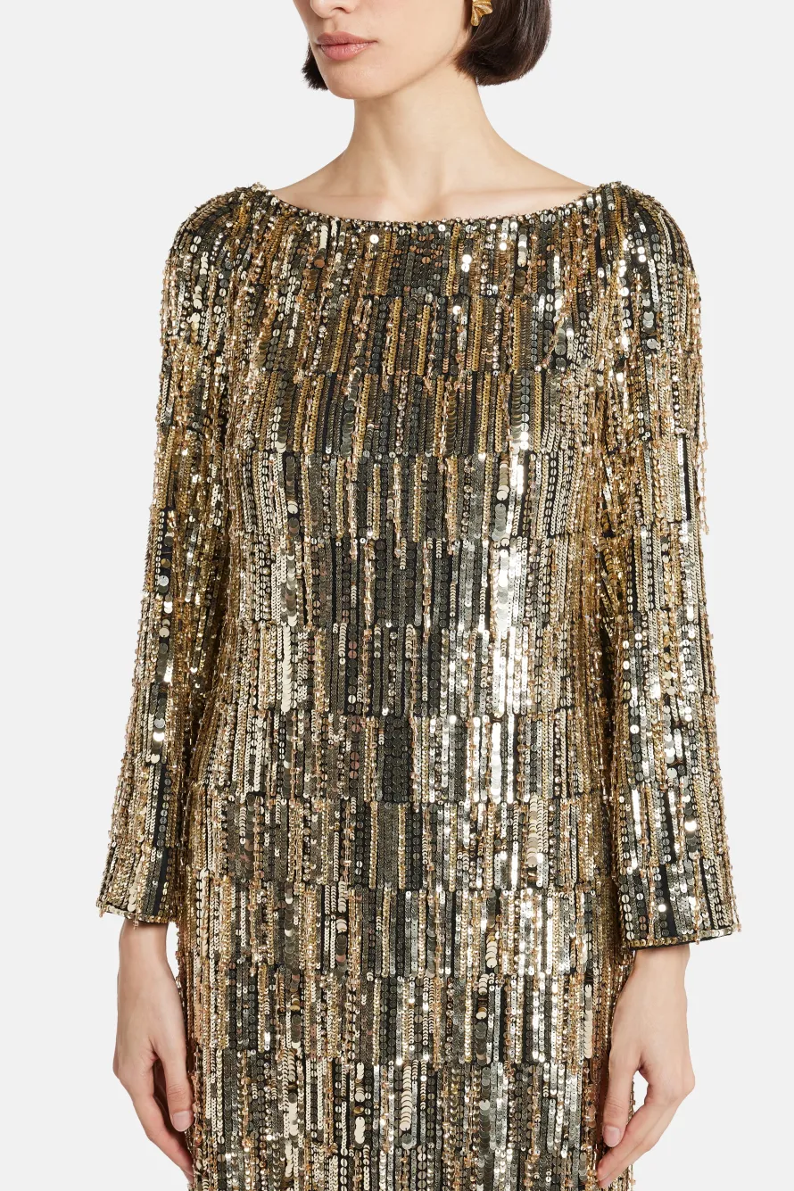 Eartha Embellished Evening Gown