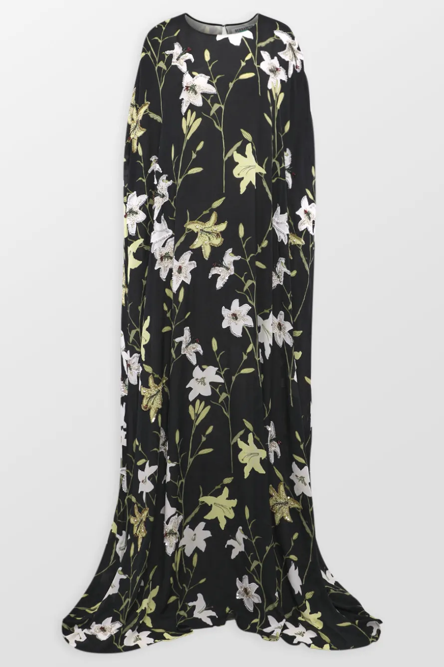 Eleonore Embroidered Evening Dress