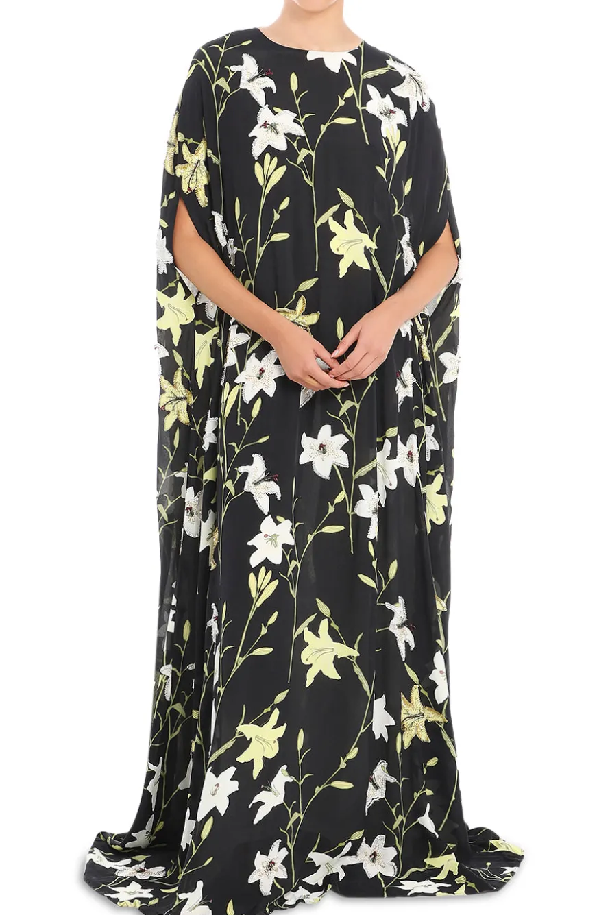 Eleonore Embroidered Evening Dress