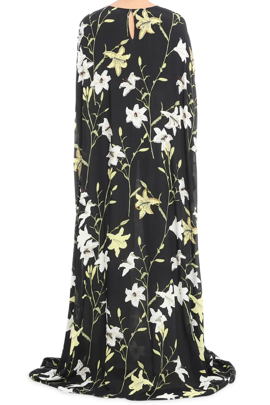 Eleonore Embroidered Evening Dress