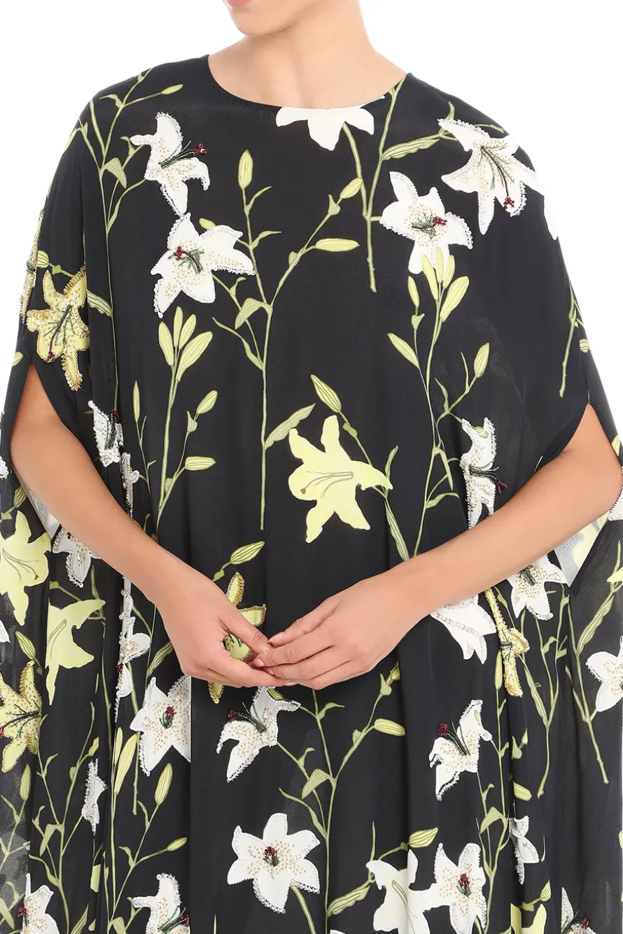 Eleonore Embroidered Evening Dress