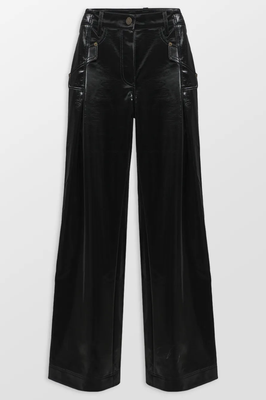 Faux Leather Pants