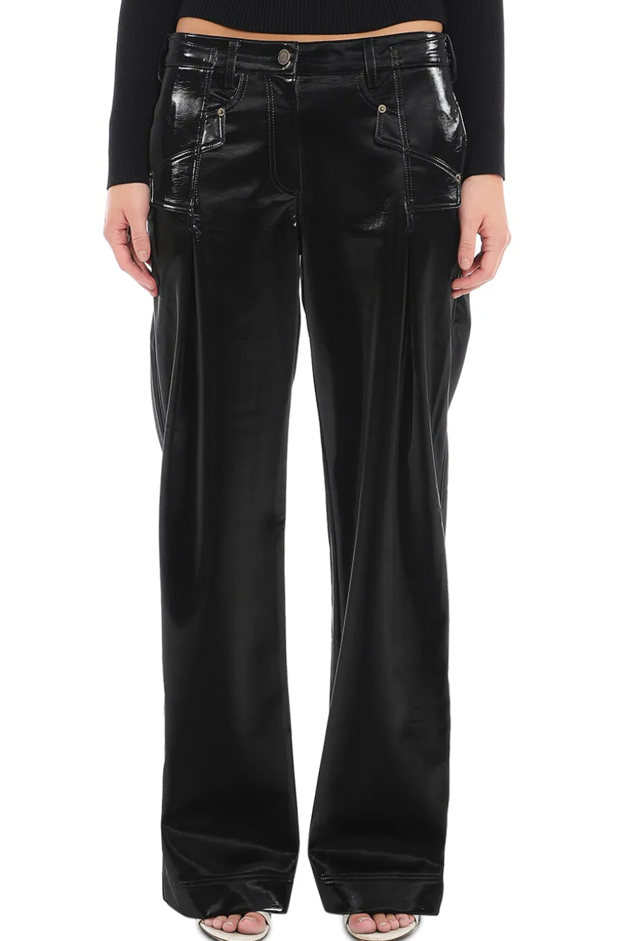 Faux Leather Pants