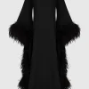 Feathered Moonbar Kaftan