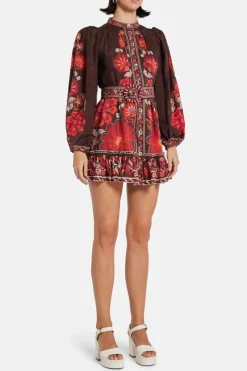 Gigi Tapestry Mini Dress
