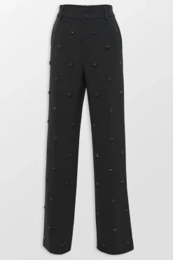 High Waisted Full Length Trouser