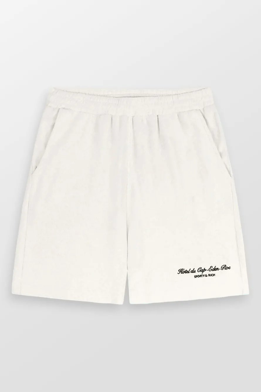 Hotel Du Cap Cursive Terry Shorts