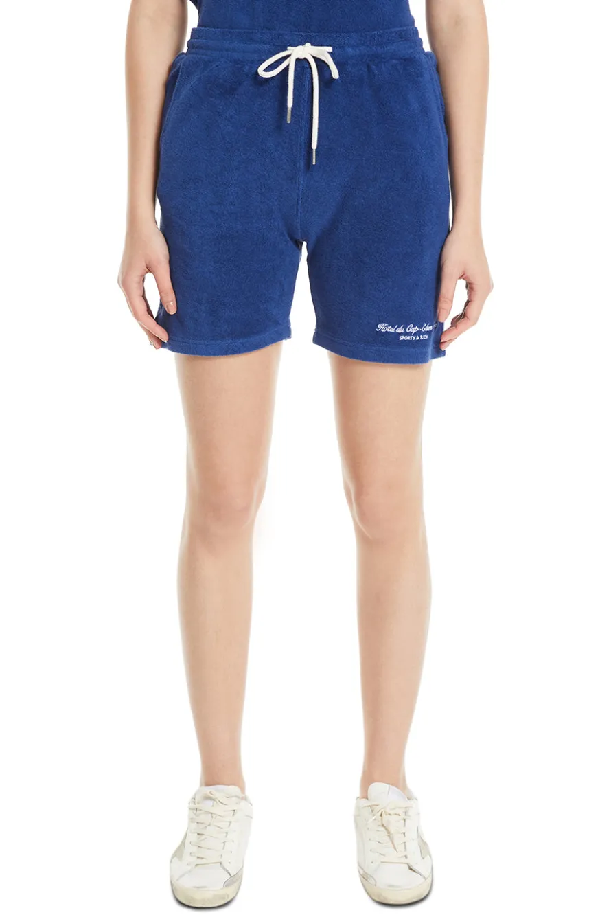 Hotel Du Cap Cursive Terry Shorts