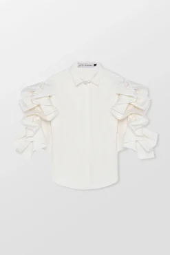 Indsay Ruffle Shirt