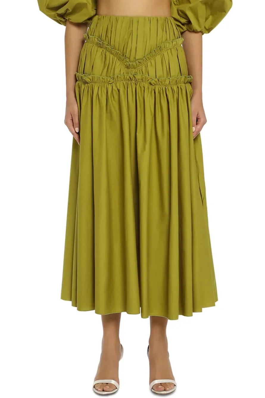 Isabella Ruched Skirt