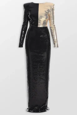 Kandinsky Maxi Evening Gown