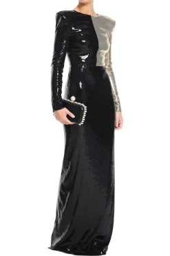 Kandinsky Maxi Evening Gown