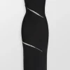 Lennox Crystal Paneled Maxi Dress