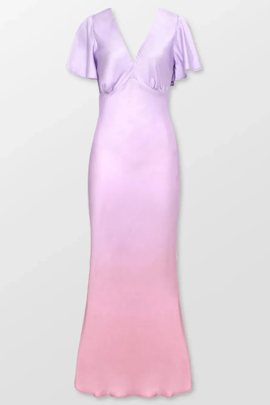 Letty V Neck Midi Dress