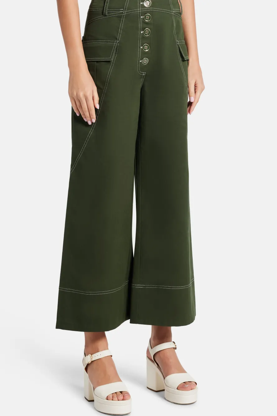 Low Waisted Pocket Pants