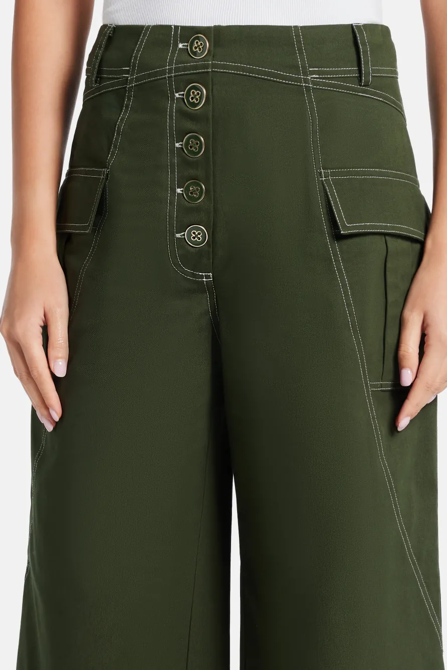 Low Waisted Pocket Pants