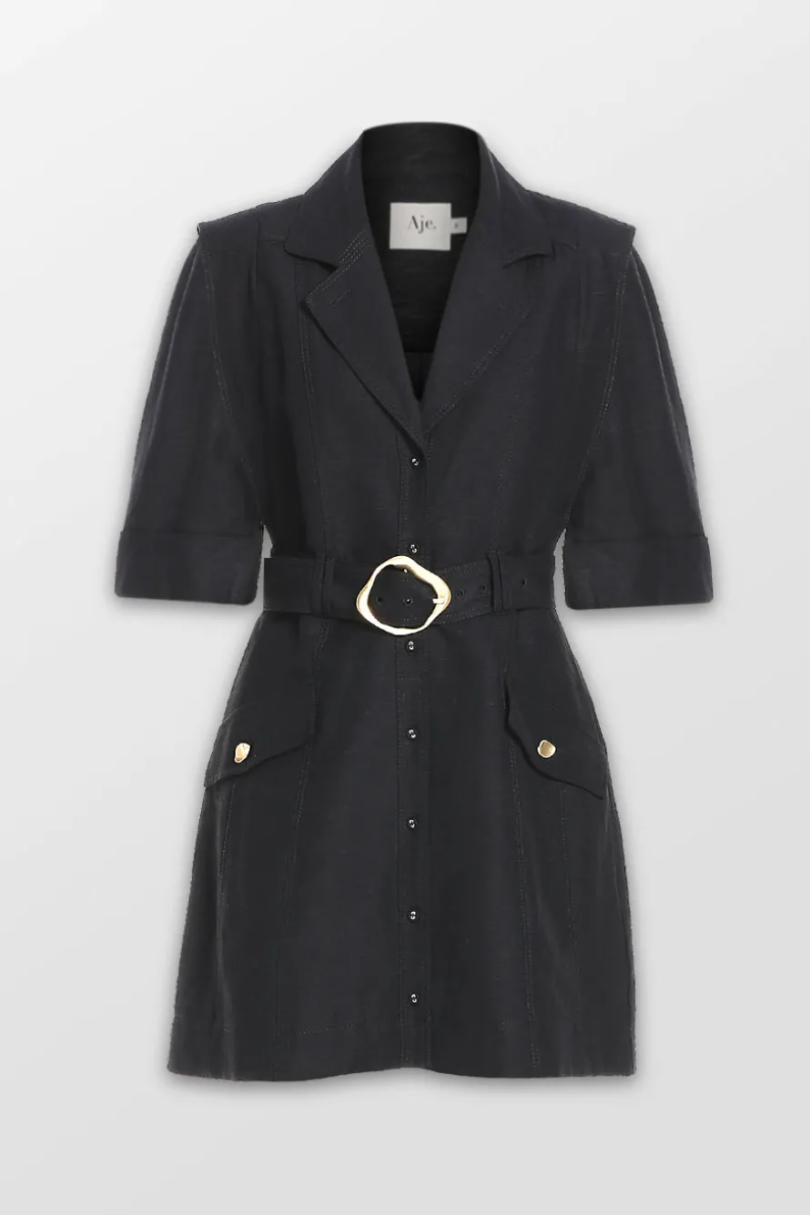Lyric Belted Mini Dress