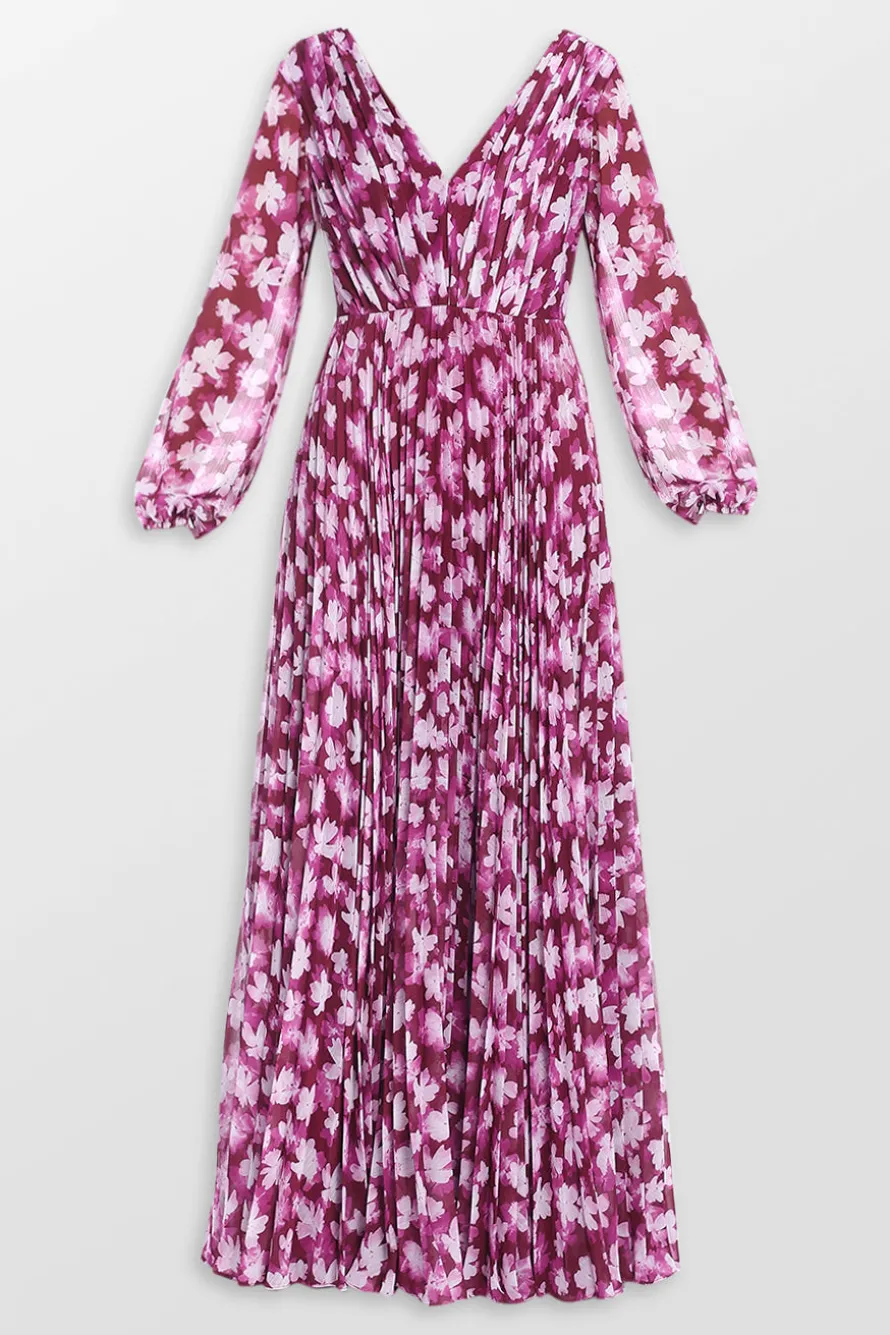 Melanie Chiffon Maxi Dress