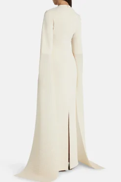 Naomi Evening Dress in White