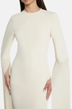 Naomi Evening Dress in White